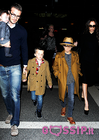 Natale a Londra per i Beckham