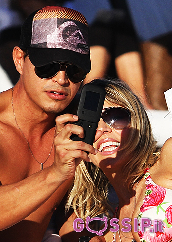 Rita Rusic, vacanze col toyboy