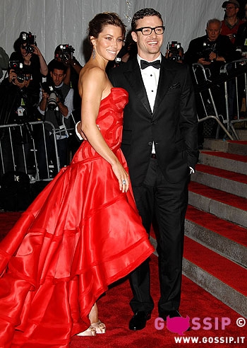 Justin Timberlake e Jessica Biel, Natale da promessi sposi