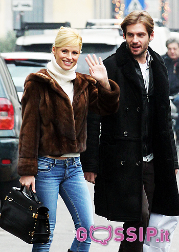 Michelle, con Tomaso alla luce del sole