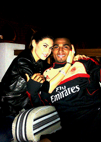 Capodanno a Dubai per Melissa Satta e Kevin Prince Boateng