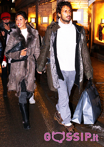 Belen e Fabrizio, Capodanno a Cortina