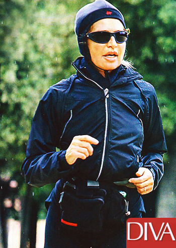 Jogging romano per Lilli Gruber e il marito Jacques Charmelot