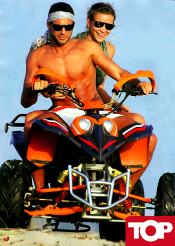 Fiammetta Cicogna, con Tommy baci 'hot'