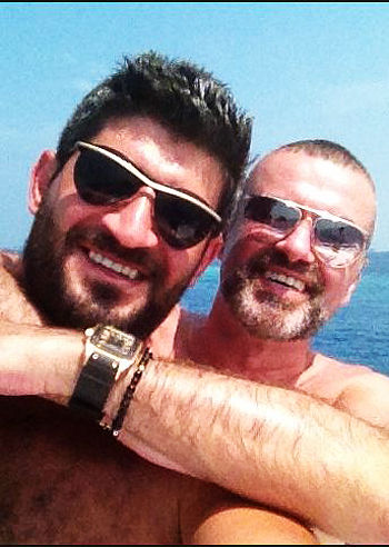 George Michael, ai tropici con il compagno