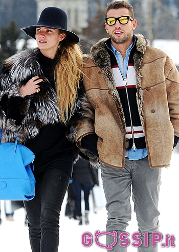 Fiammetta Cicogna, S. Valentino a St. Moritz con Tommy