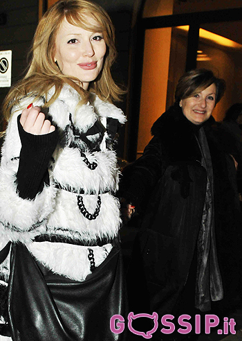 Marta Cecchetto, il pancino s'intravede