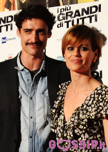 Claudia Pandolfi e Marco Cocci, red carpet da coppia Claudia Pandolfi e Marco Cocci, red carpet da coppia