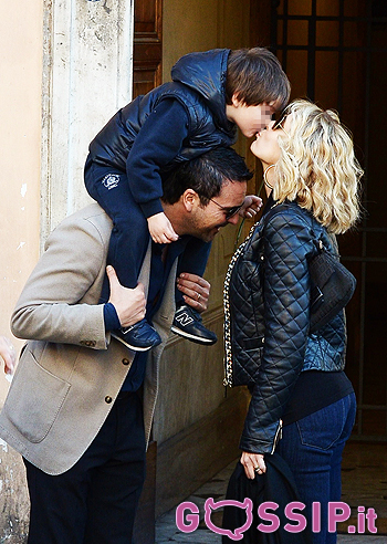 Boccoli e Orfei, famiglia felice: foto