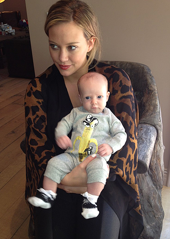 Hilary Duff: "Io e il mio bellissimo bambino"