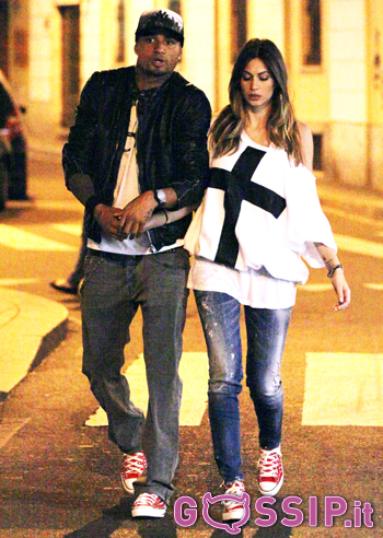 Melissa Satta e Boateng, innamorati e simil look