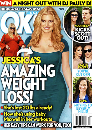 Jessica Simpson, 9 chili in meno Jessica Simpson, 9 chili in meno