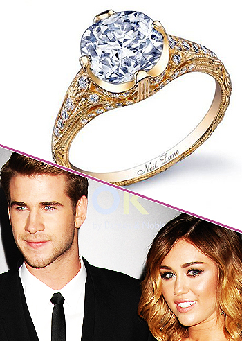 Un anello da urlo per Miley Cyrus