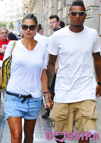 Boateng, un regalo prezioso per la Satta: foto