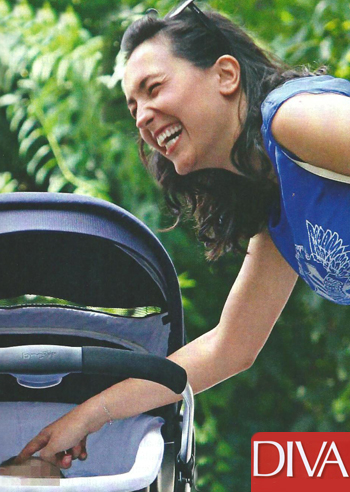 Caterina Balivo, un mese da mamma Caterina Balivo, un mese da mamma