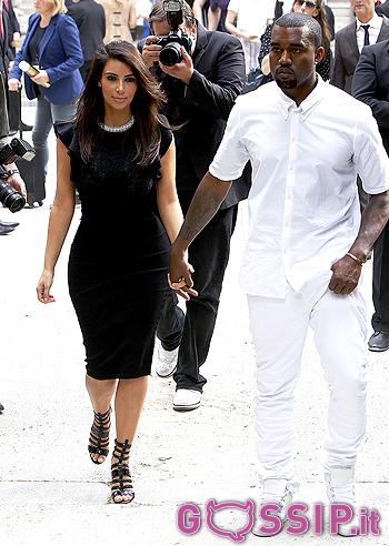 Kim e Kanye a Parigi: foto