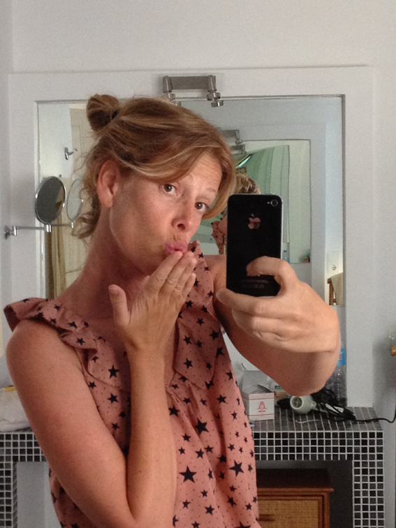 Alessia Marcuzzi senza trucco: foto