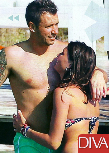 Cassano e Marcialis: idillio in mare