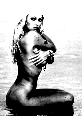 Pamela Anderson nuda sul social