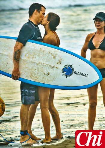 Eli Canalis, vacanza in Costa Rica con Steve-O