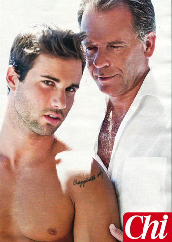 Alessandro Cecchi Paone, felice con Claudio