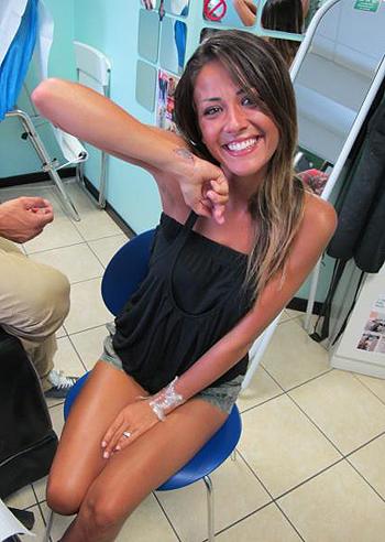 Giorgia Palmas, passione tattoo