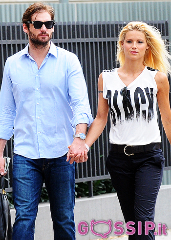 Michelle Hunziker e Tomaso Trussardi, amore a Berlino