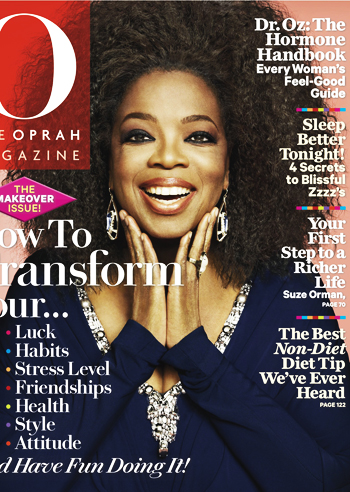 Oprah Winfrey con i capelli al naturale: foto
