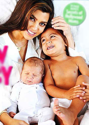 Kourtney Kardashian, ecco Penelope!