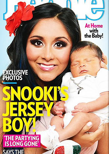 Snooki, ecco il piccolo Lorenzo!