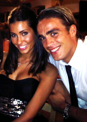 Federica Nargi, un saluto social con Matri Federica Nargi, un saluto social con Matri