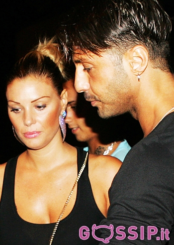 Fabrizio Corona e Tamara Pisnoli, serata a due