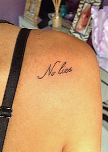 Nuovo tattoo per Melita Toniolo: foto