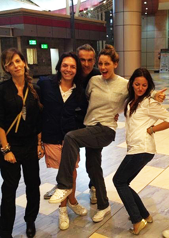 Anna Tatangelo sbarca in Egitto senza trucco: foto