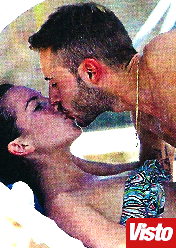 Micol Olivieri, dolcissima con Fabio