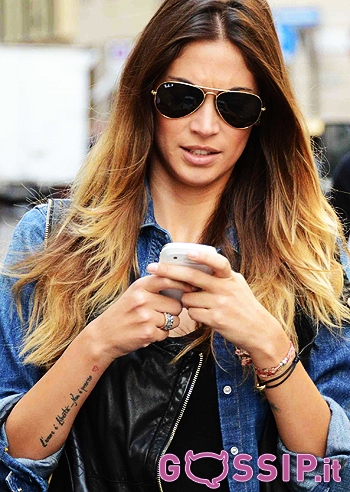 Melissa Satta, brunch con le amiche