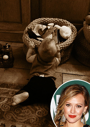 Hilary Duff posta su Twitter una foto del piccolo Luca