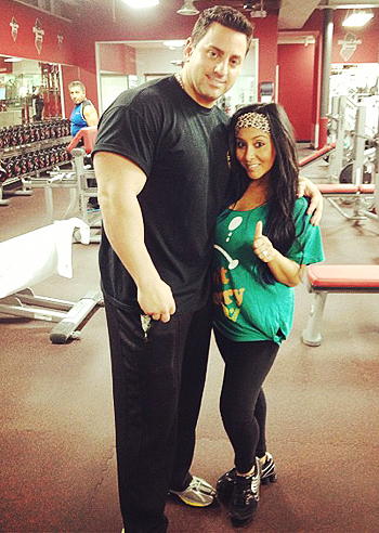 Snooki in forma grazie alla palestra
