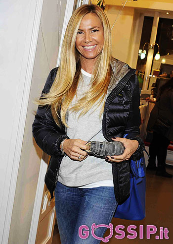 Federica Panicucci, shopping anche per i bebè