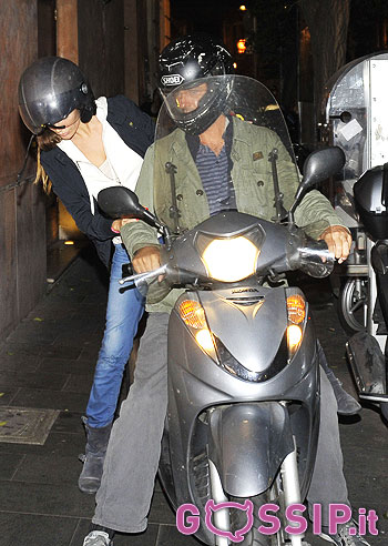 Spada e Rossi Stuart, seratina a due: foto