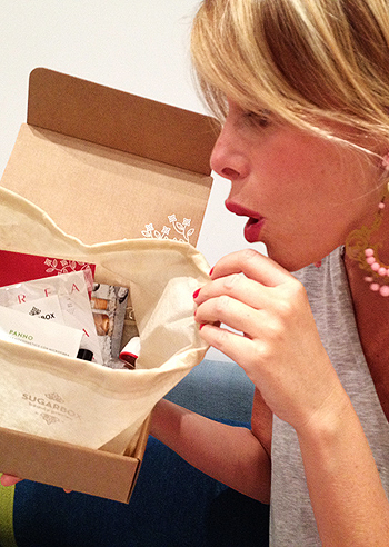 Una sorpesa beauty per Alessia Marcuzzi: foto