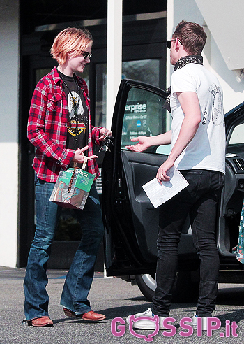 Evan Rachel Wood e Jamie Bell, sposini a LA