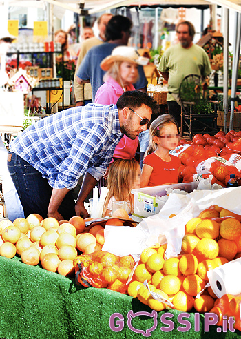 Ben Affleck papà modello: foto
