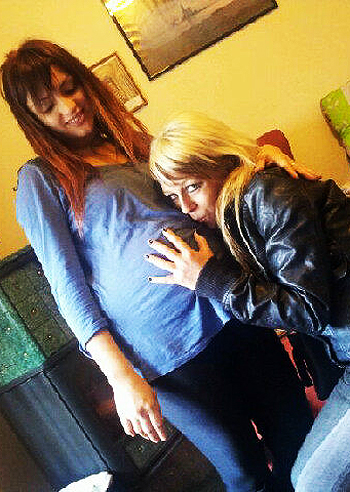 Jessica Mazzoli, pancione da ottavo mese