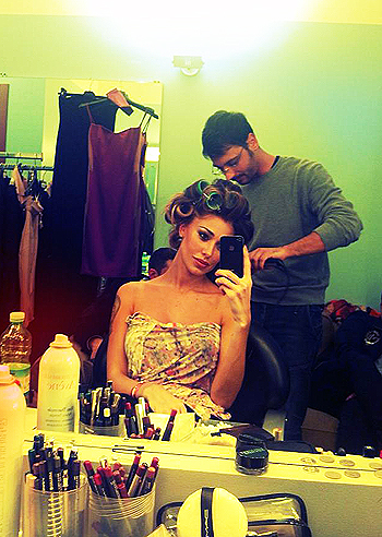 Belen, trucco e parrucco