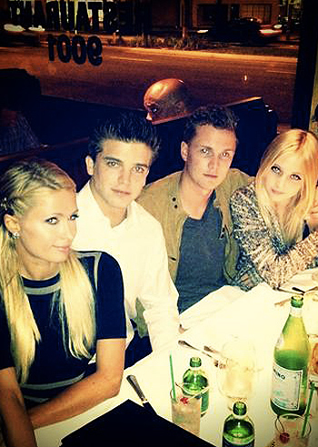 Paris Hilton al compleanno del fratello Barron