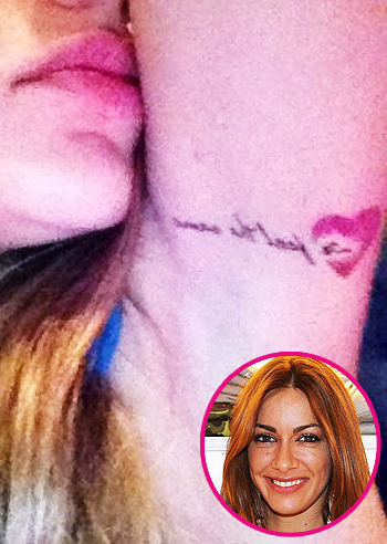 Melita Toniolo, ecco il nuovo tattoo
