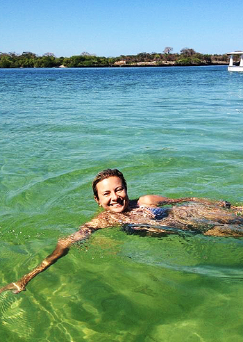 Vacanza finita per Antonella Elia