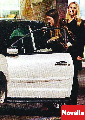 Michelle Hunziker, un super regalo ad Aurora