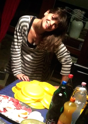 Ale Amoroso fa la spesa